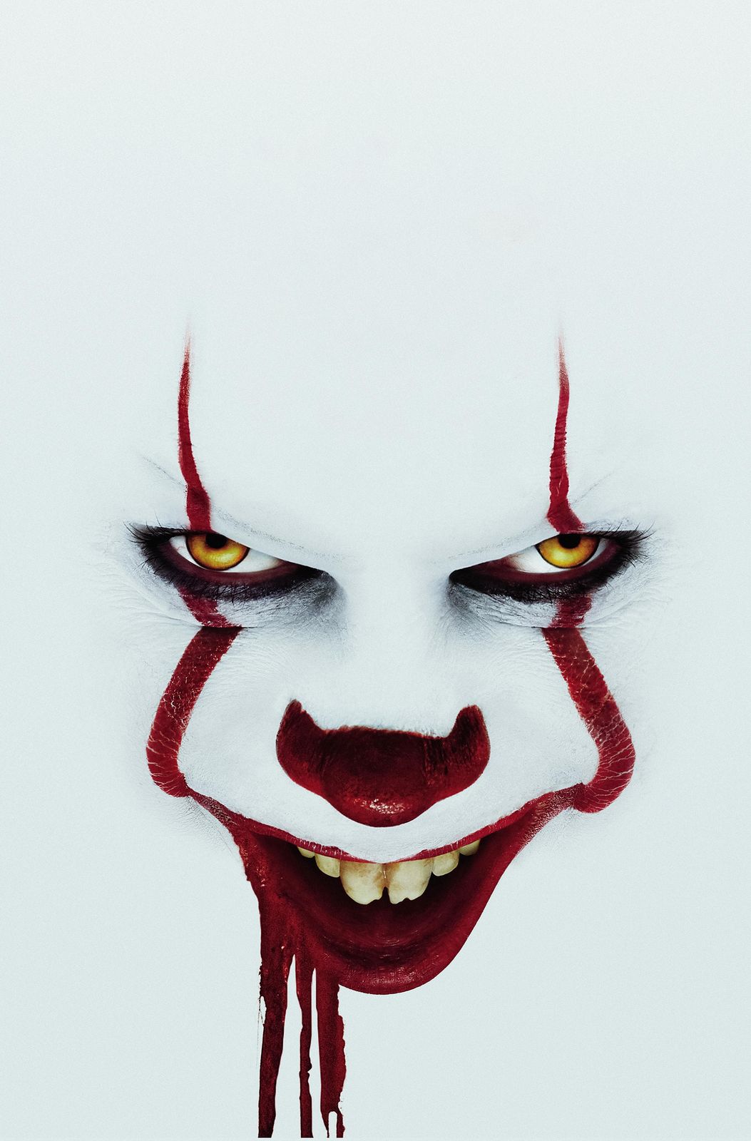 Horror Clown "Pennywise" Eyes & Grin Wall Art