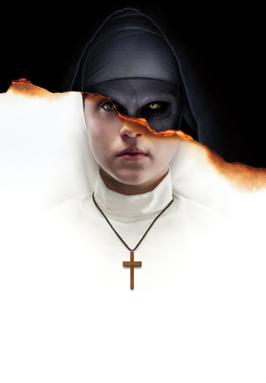Scary Nun Demon Horror Gothic Art Wall Art