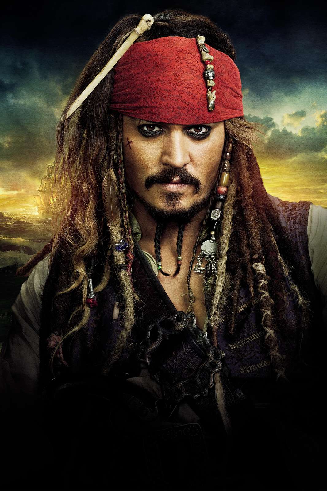 Captain Jack Sparrow Pirate Wall Art