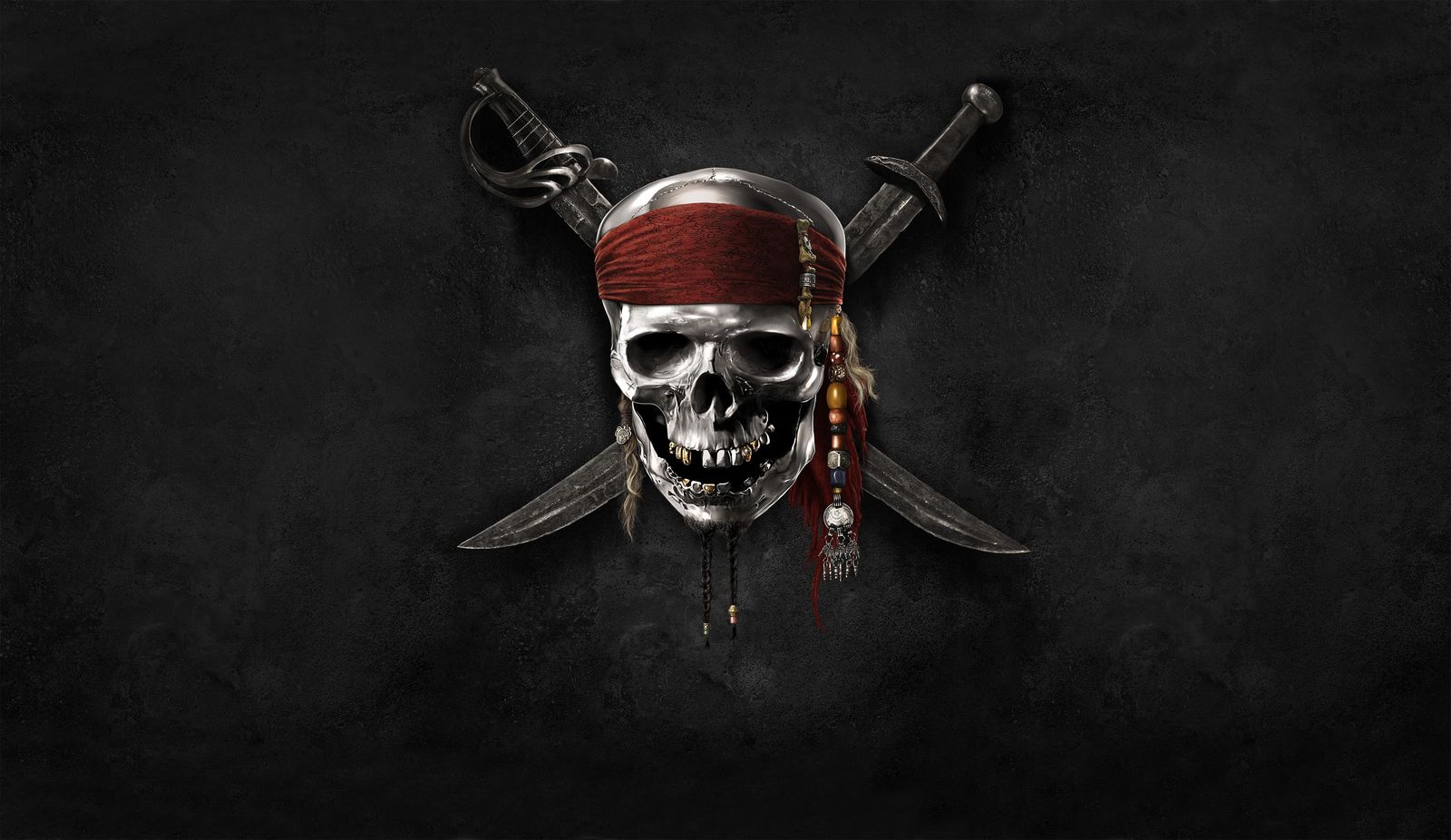 Pirate Skull & Swords Nautical Wall Art
