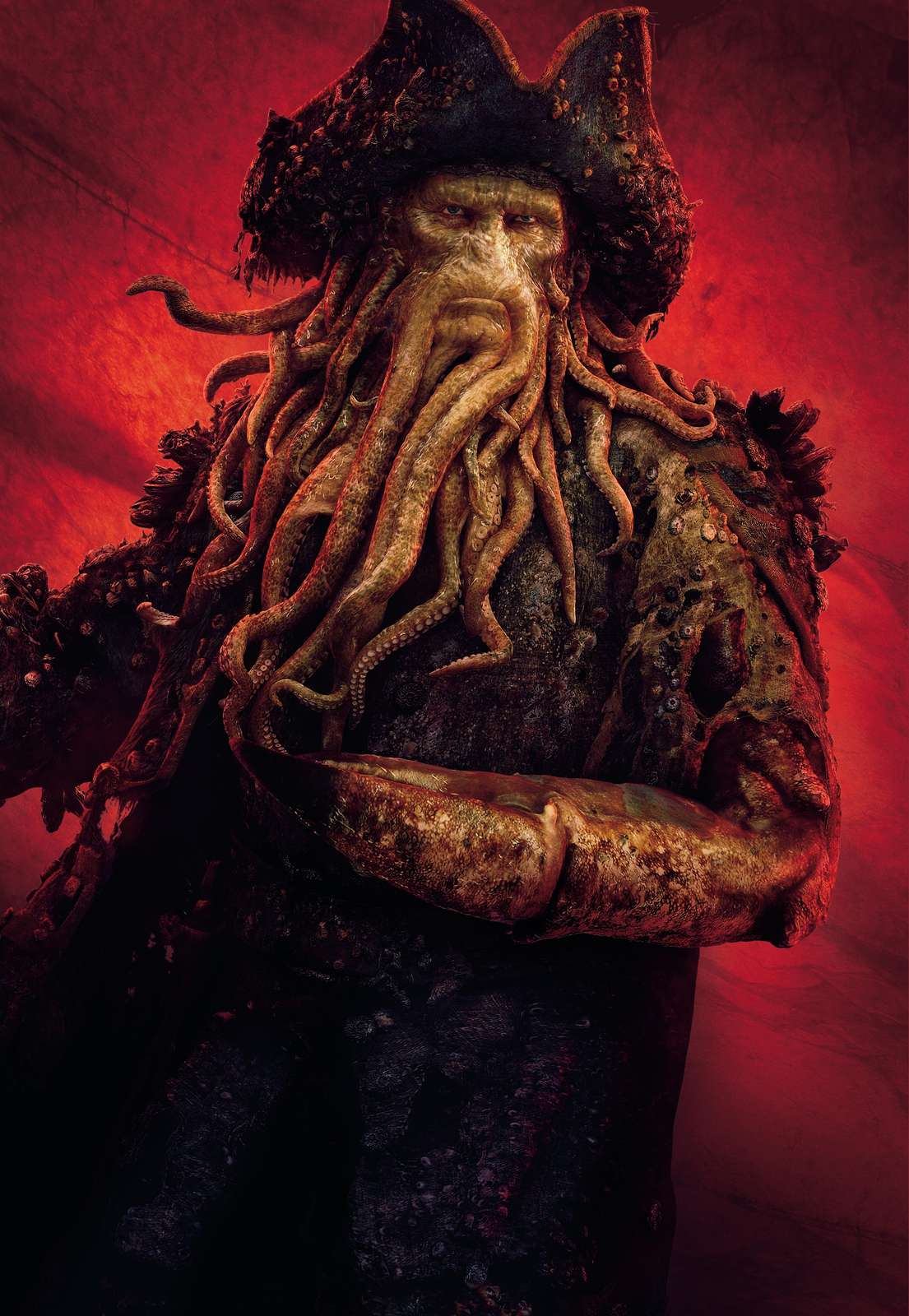 Davy Jones Tentacle Portrait Wall Art