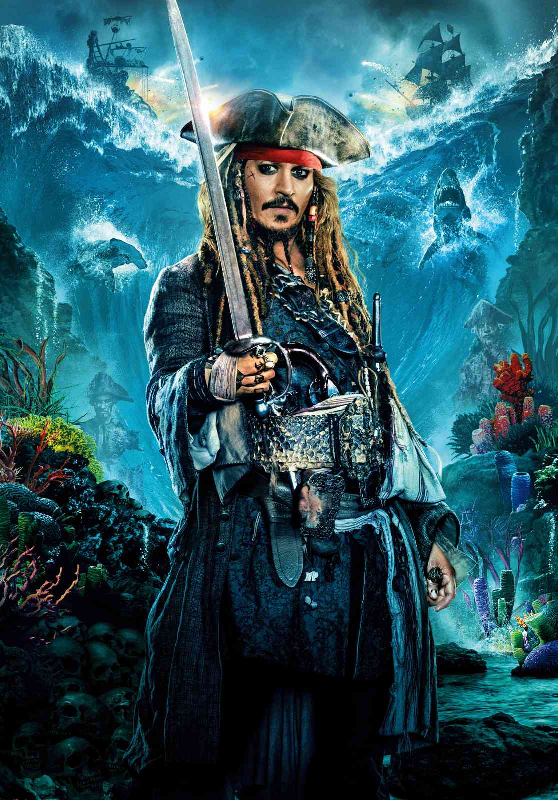Captain Jack Sparrow Pirate Adventure Wall Art