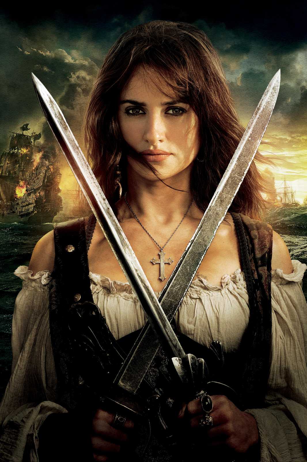 Fearless Pirate Queen Cross Swords Wall Art