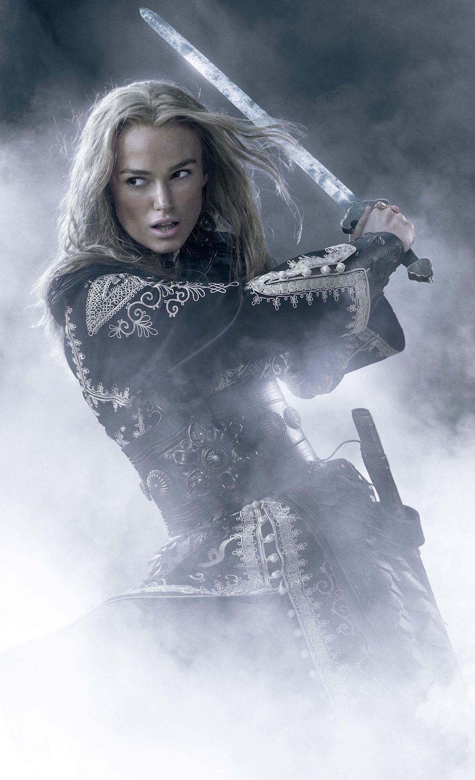 Elizabeth Swann Warrior Woman Sword Wall Art