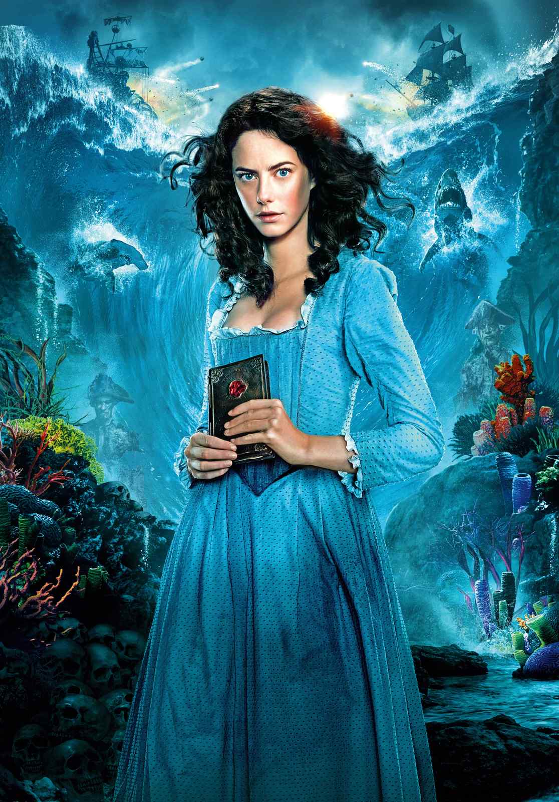 Mysterious Siren Turquoise Adventure Wall Art