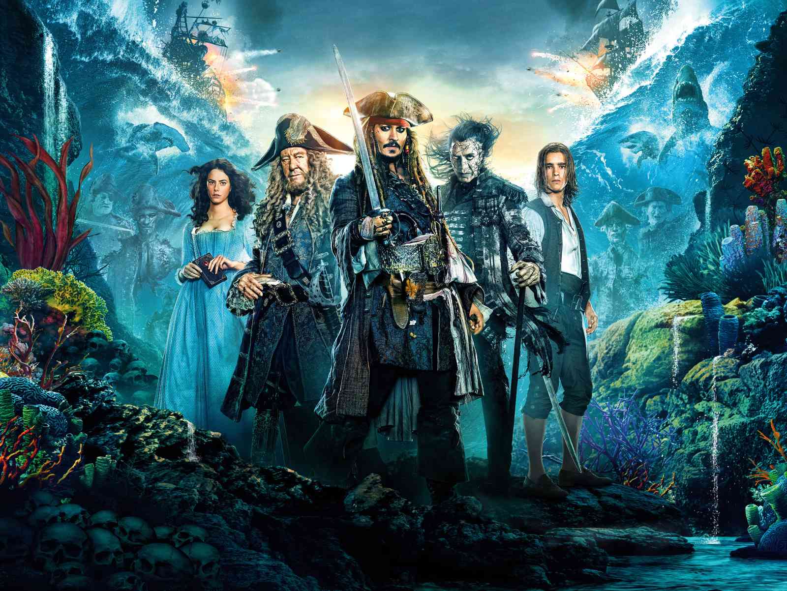 Pirates of the Caribbean Sea Monsters Wall Art