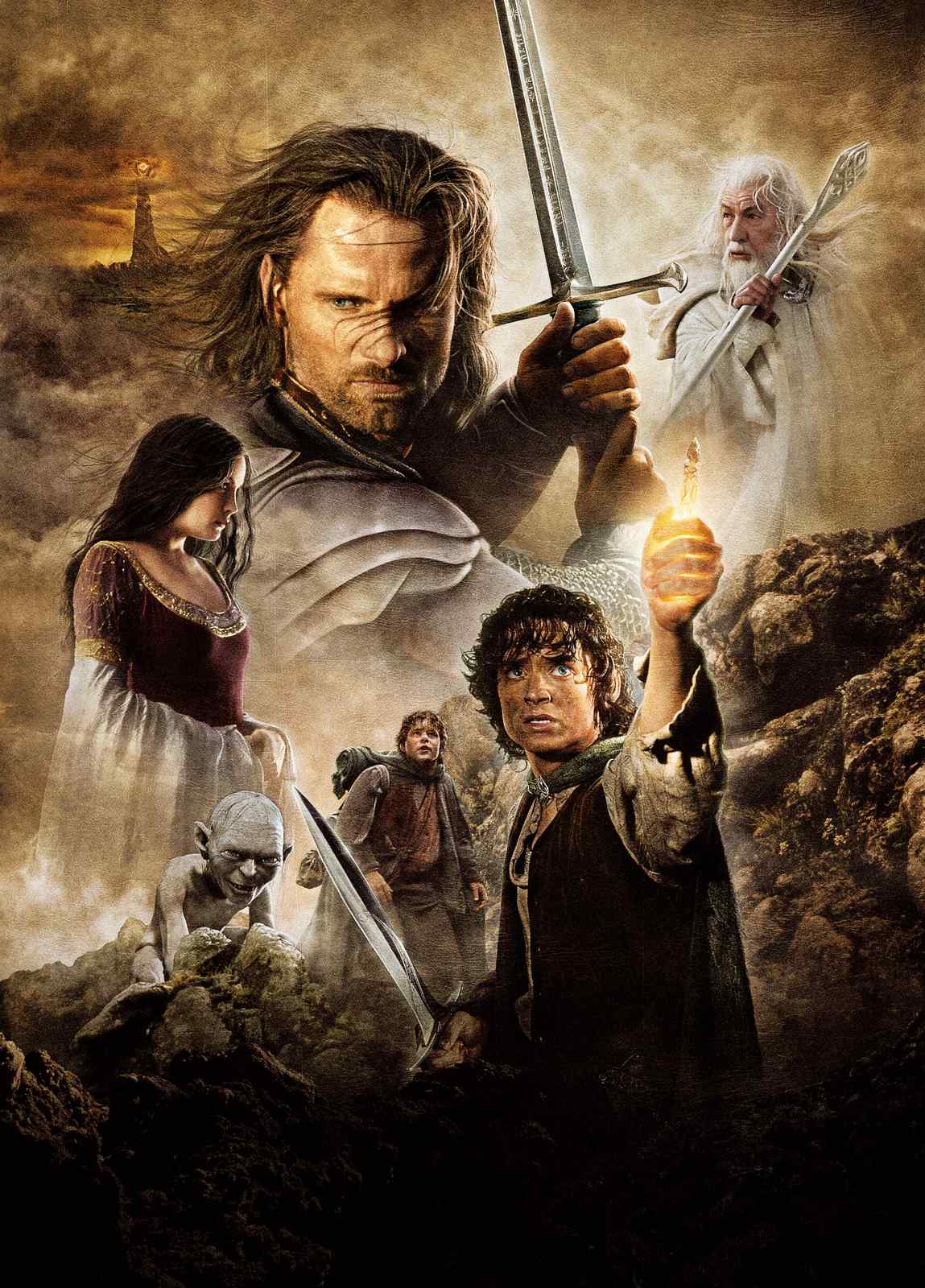 Epic Lord of the Rings Saga Wall Art