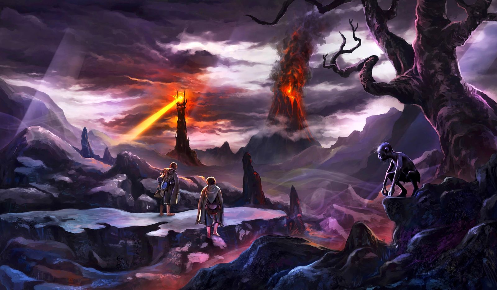Epic Middle-earth Journey Wall Art