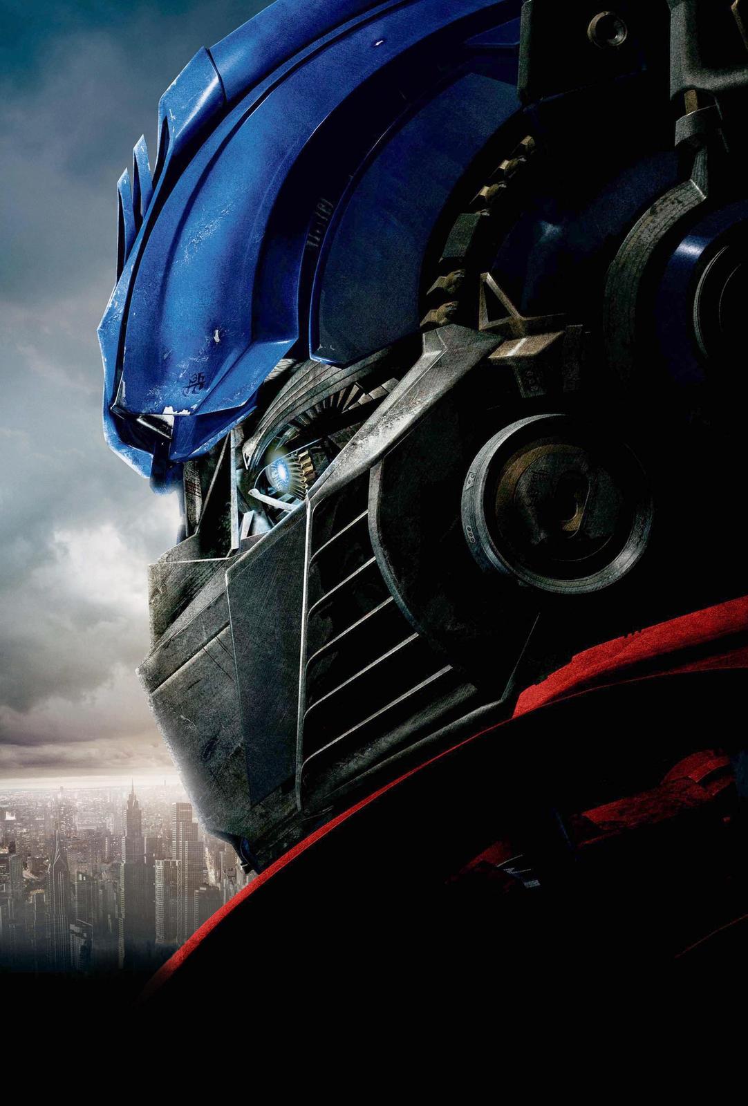 Epic Optimus Prime Robot Blue & Red Wall Art