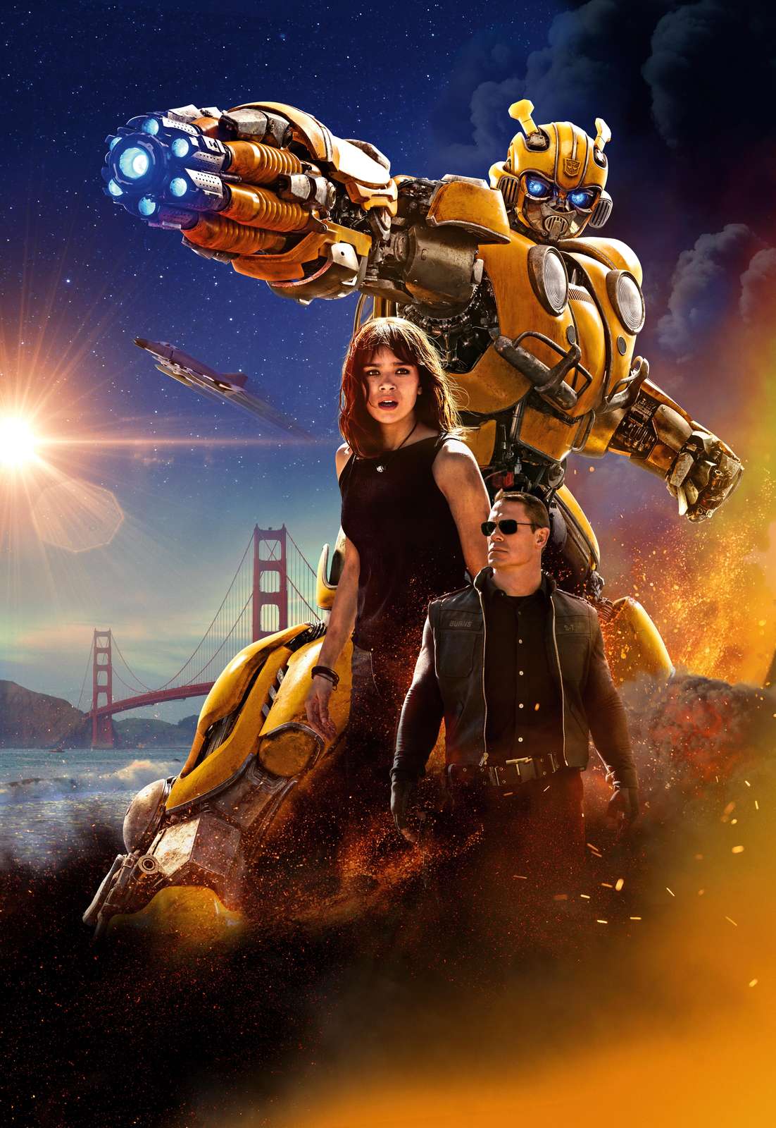 Bumblebee & Friends Golden Gate Wall Art