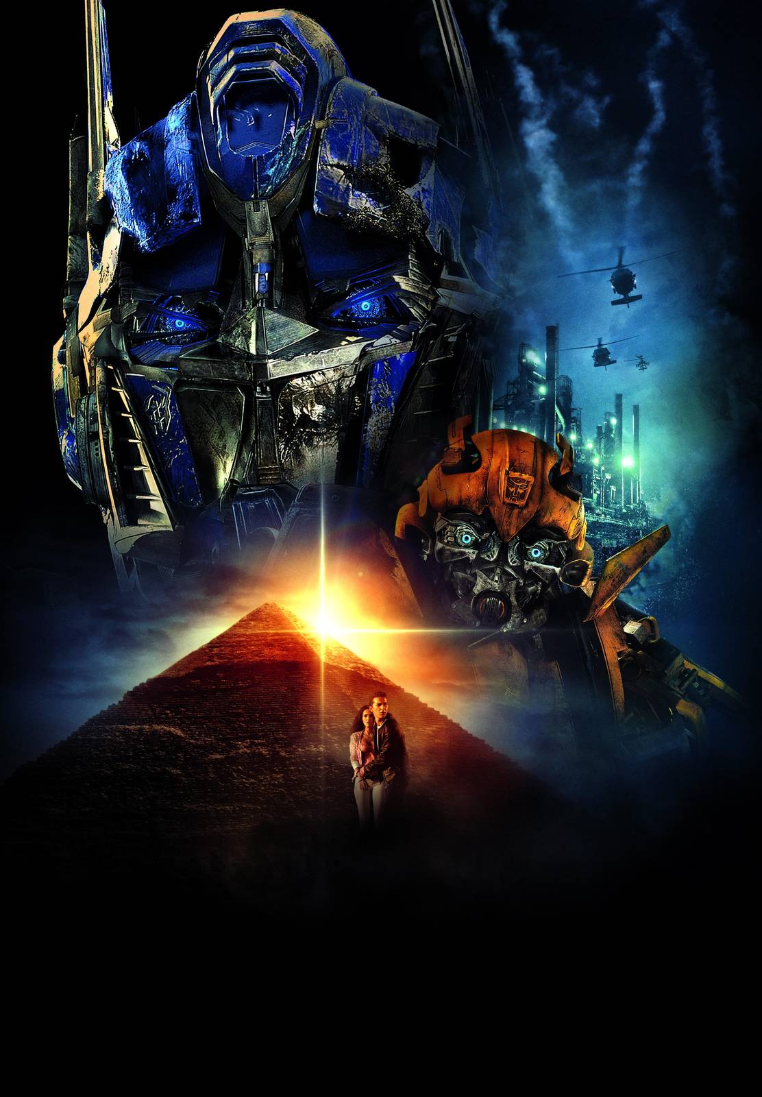 Epic Transformers Optimus Prime Pyramid Wall Art