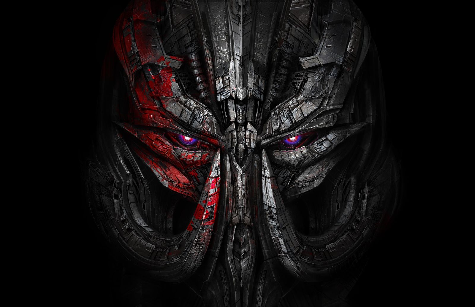 Intense Robot Face Art Wall Art