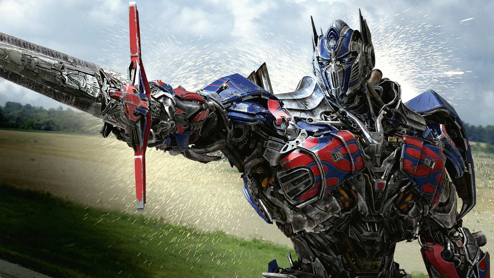 Epic Optimus Prime Transformers Wall Art