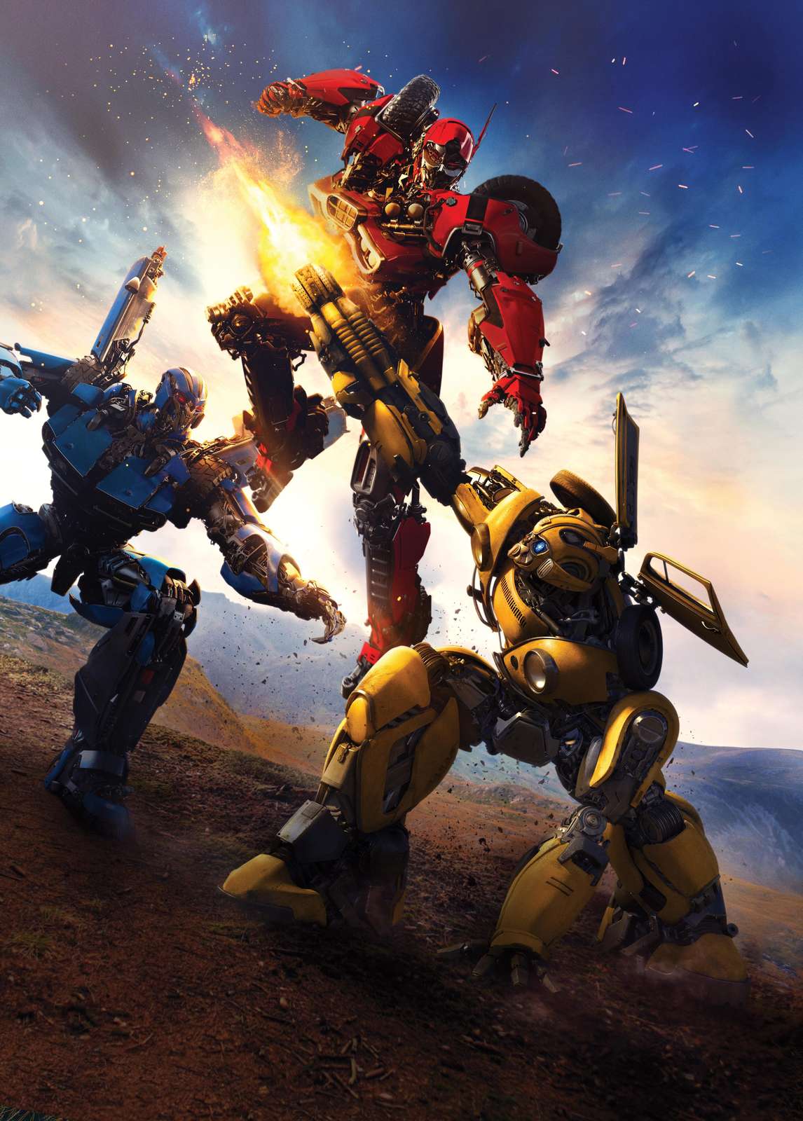 Epic Robot Battle Transformers Wall Art