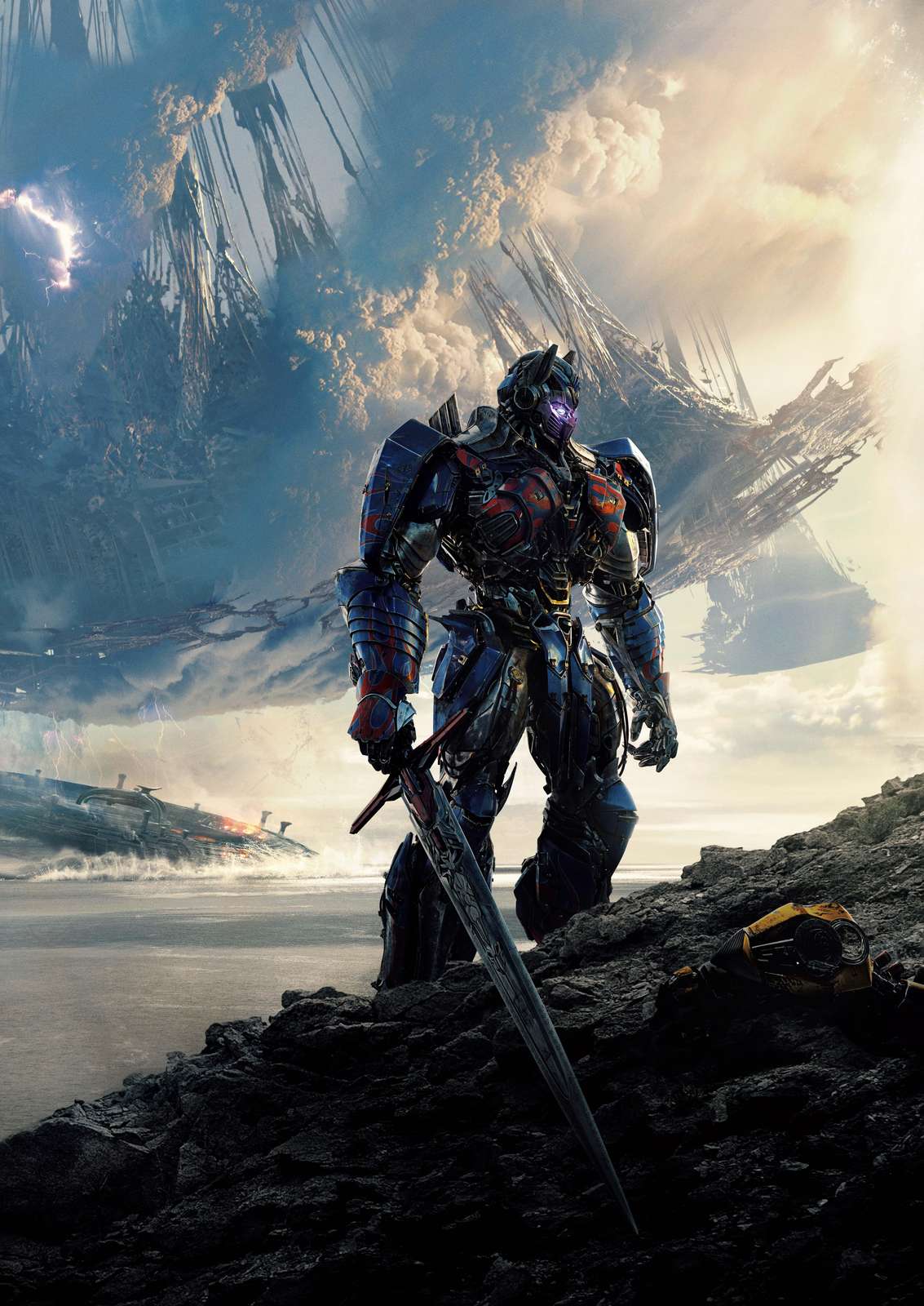 Optimus Prime Epic Battle 4K Wall Art