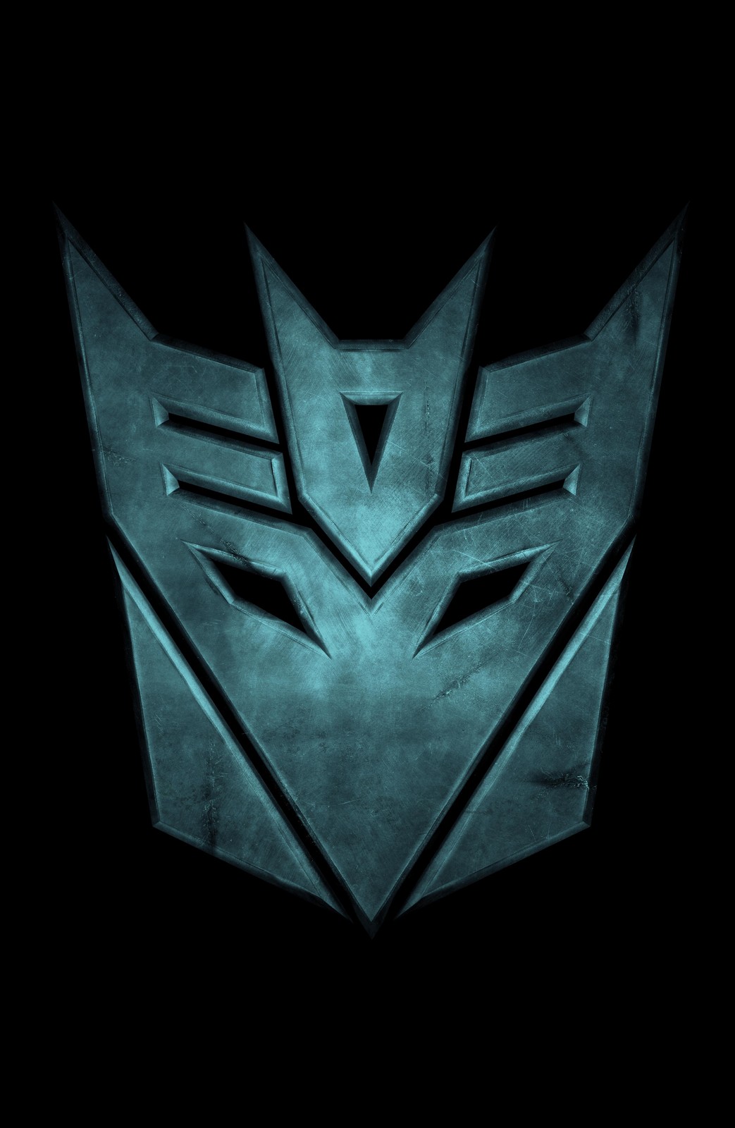 Transformers Decepticon Metal Logo Wall Art