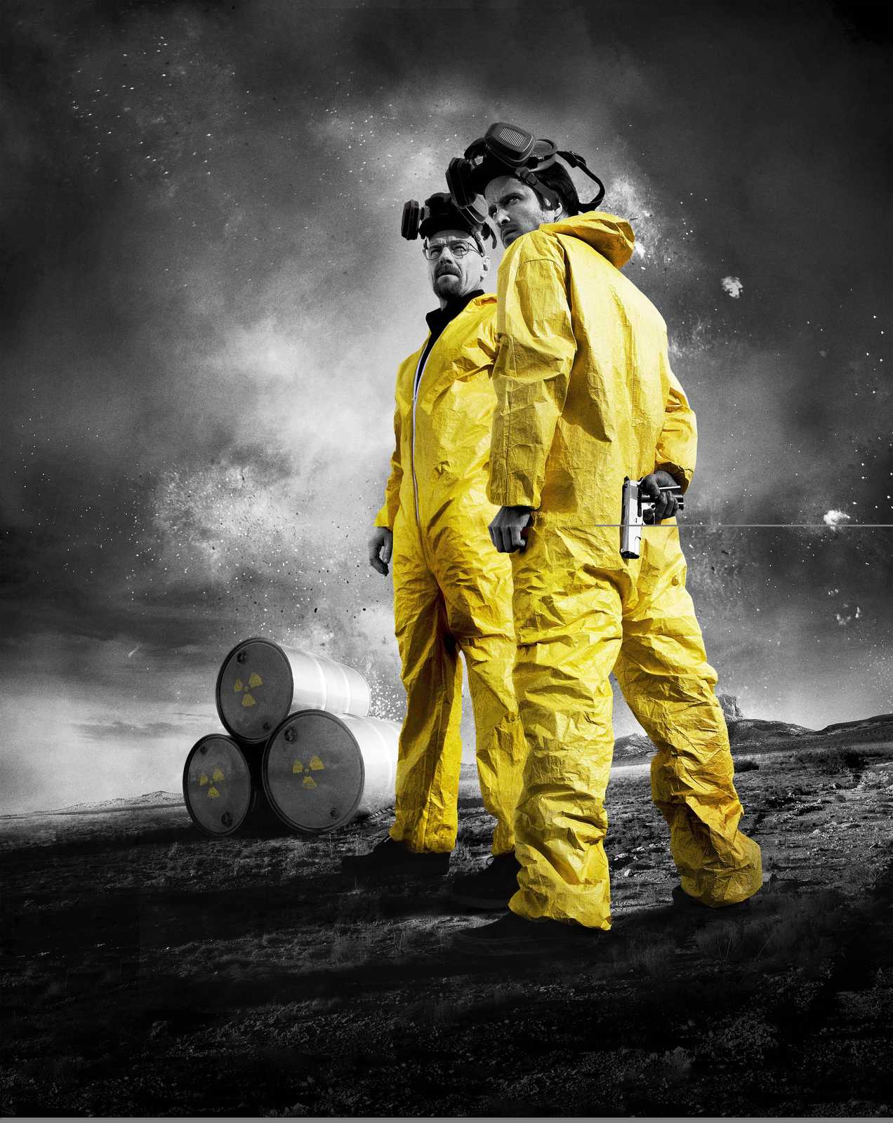 Breaking Bad Iconic Duo Yellow Suit Wall Art
