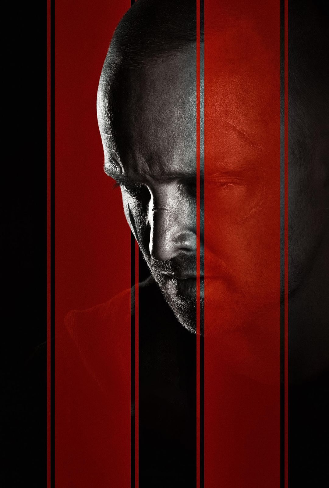 Intense Portrait Red & Black Wall Art