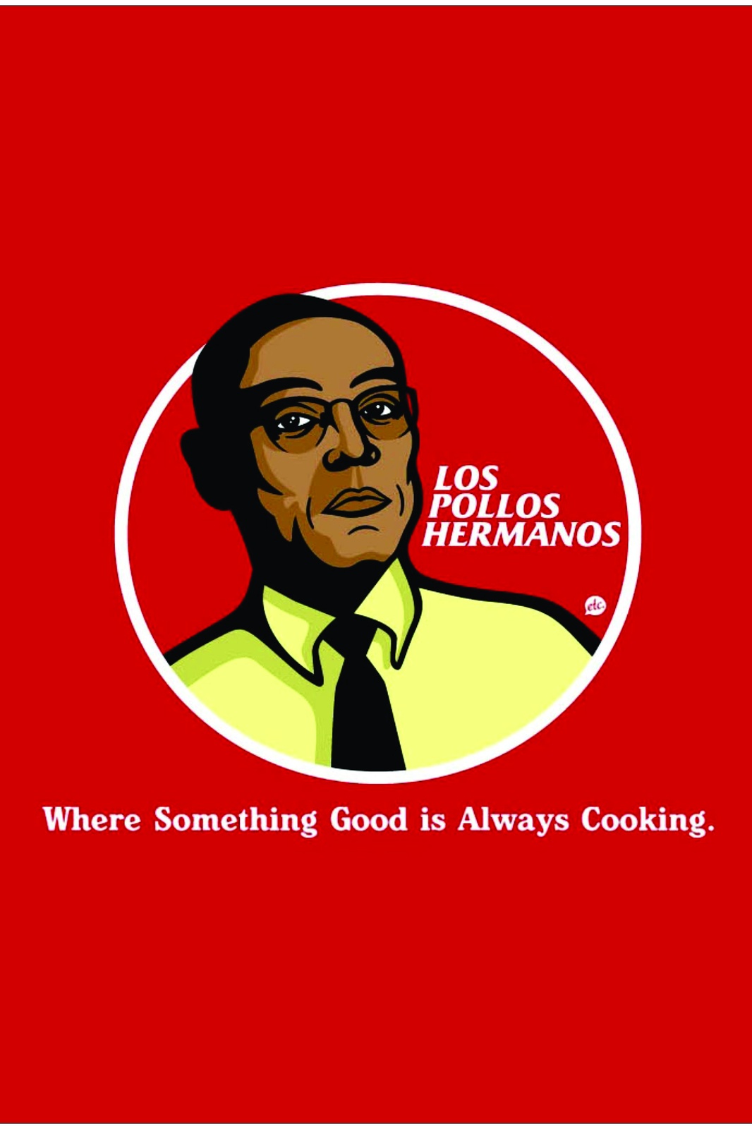 Gus Fring Los Pollos Hermanos Wall Art