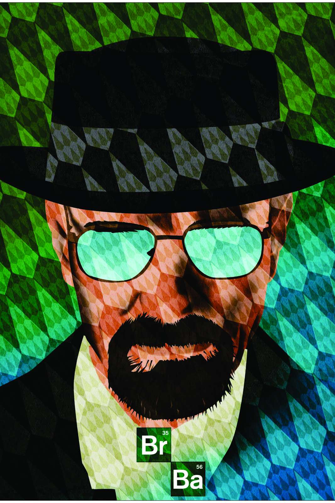 Iconic Walter White Heisenberg Wall Art