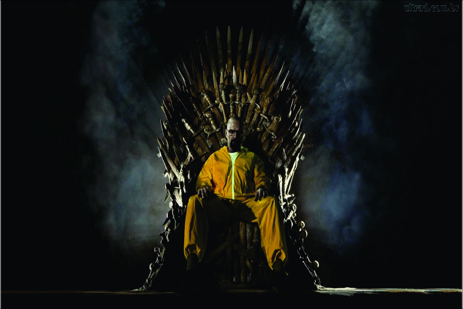 Walter White Iron Throne Wall Art