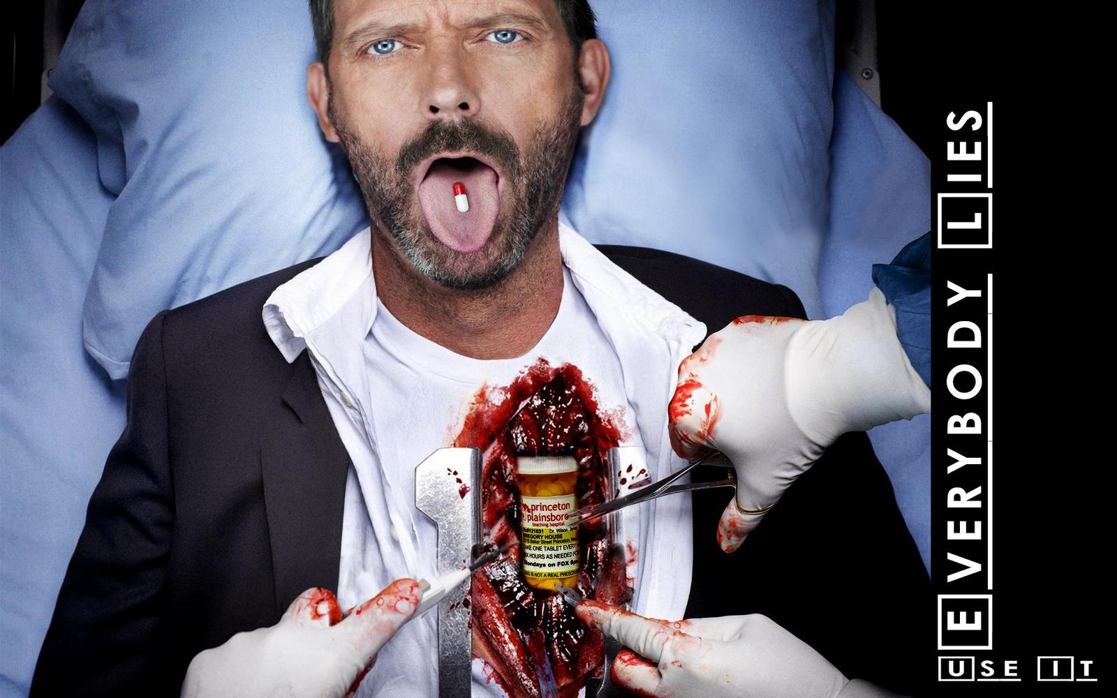 House M.D. Medical Drama Poster Wall Art