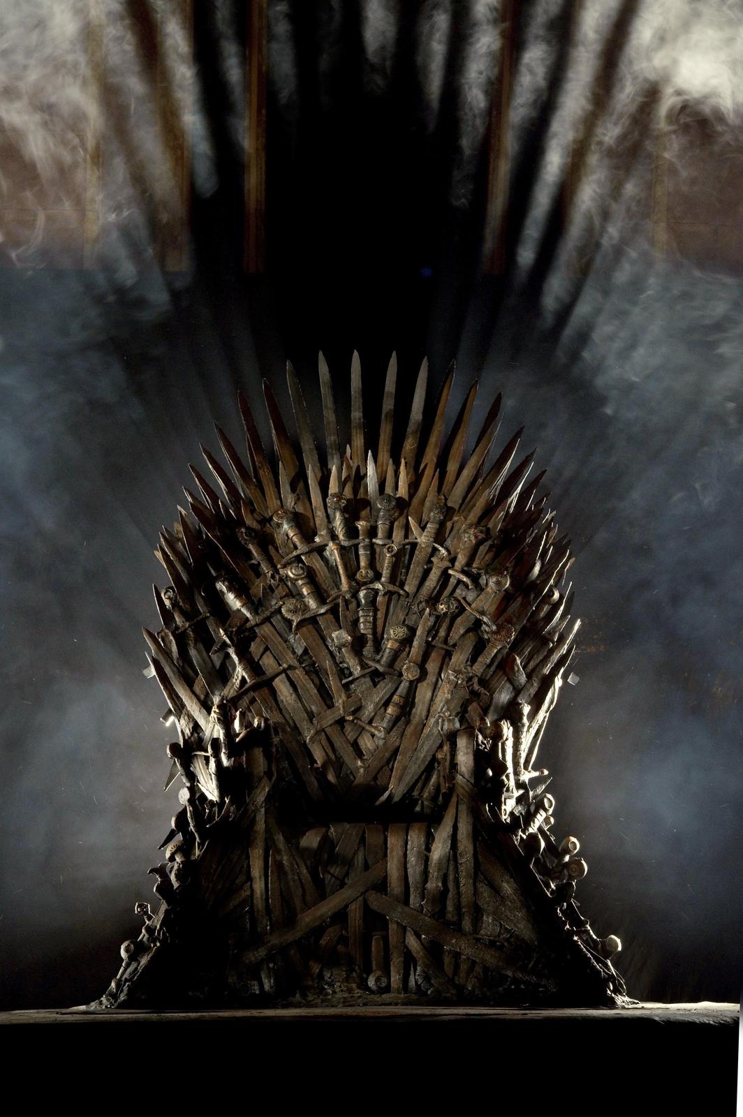 Iron Throne Epic Fantasy Wall Art