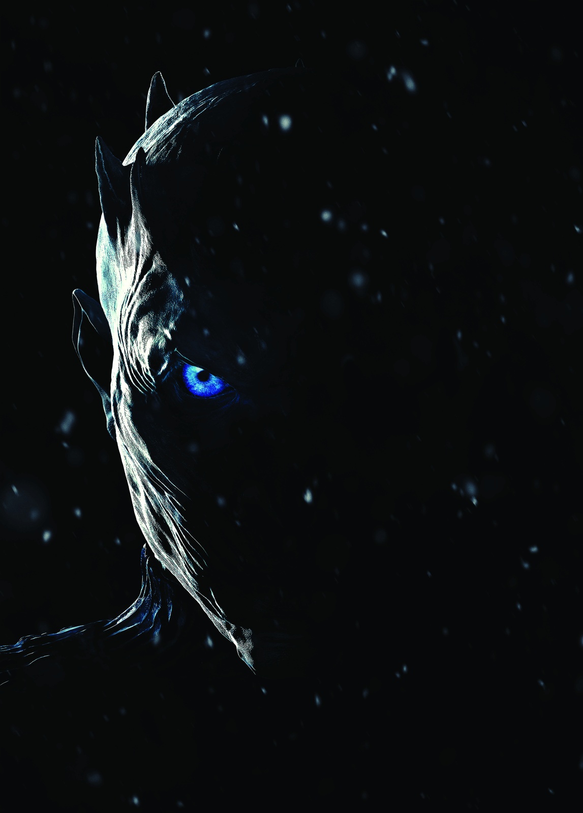 Night King Blue Eye Wall Art