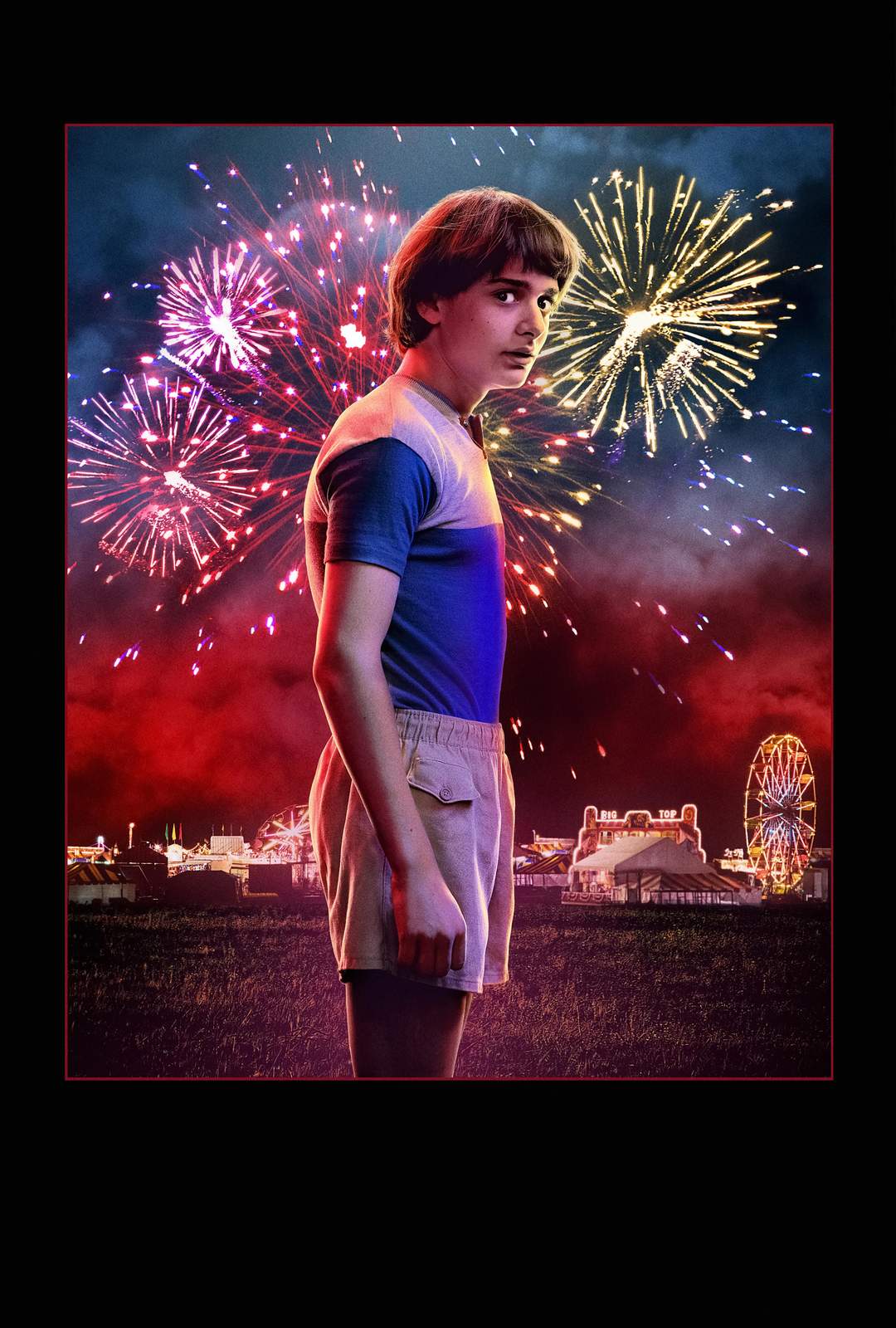 Stranger Things Will Byers Fireworks Wall Art