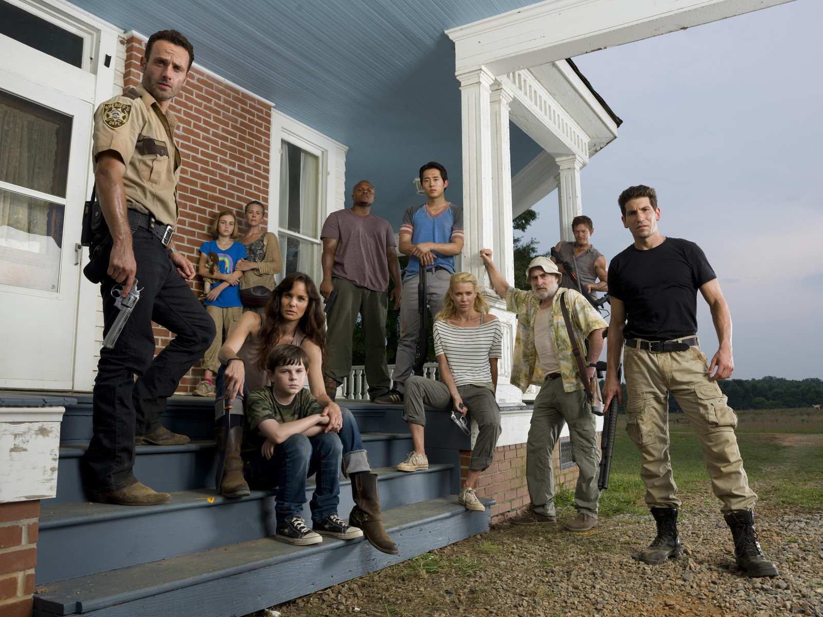 The Walking Dead Iconic Group Wall Art