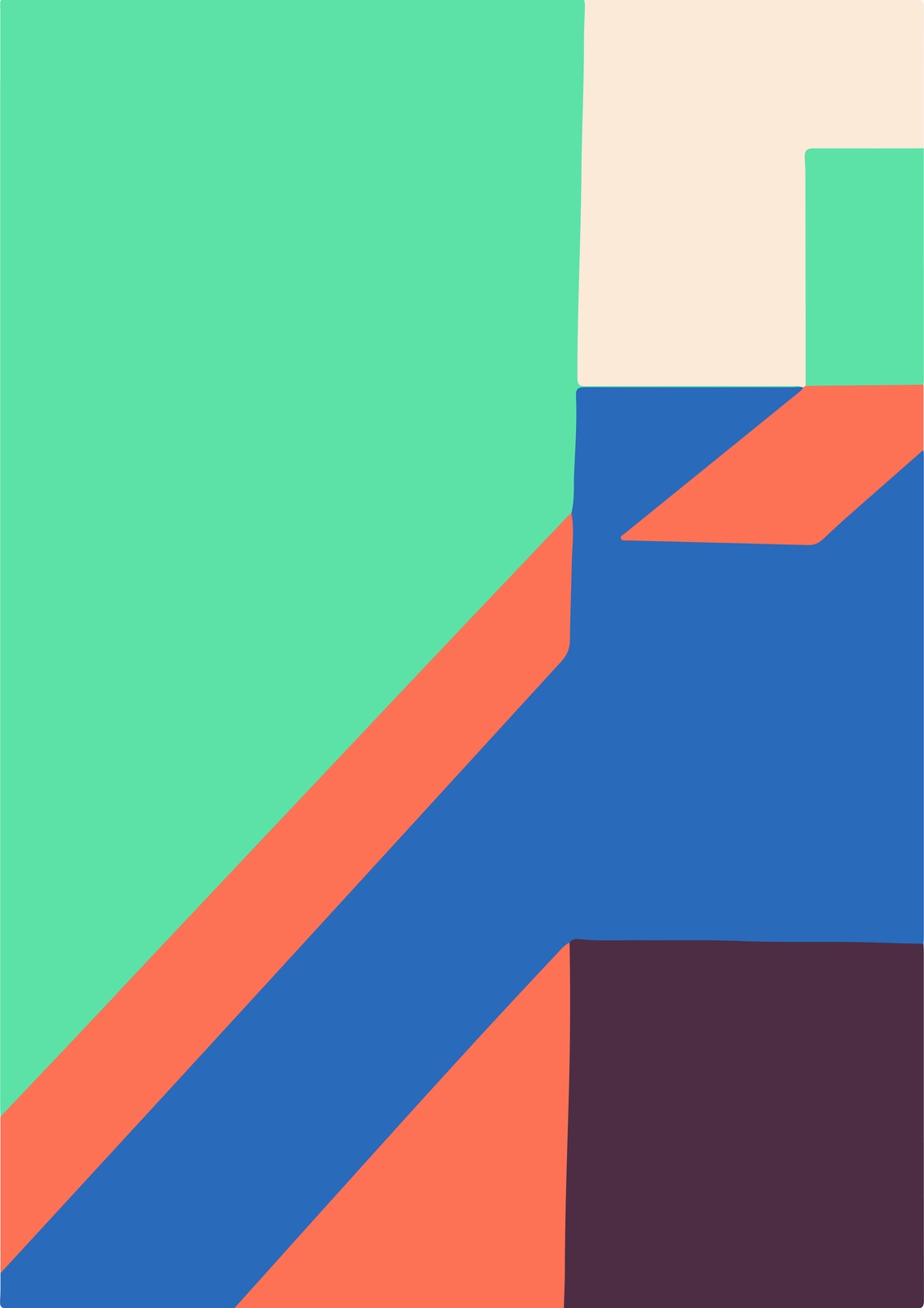 Geometric Harmony Abstract Wall Art
