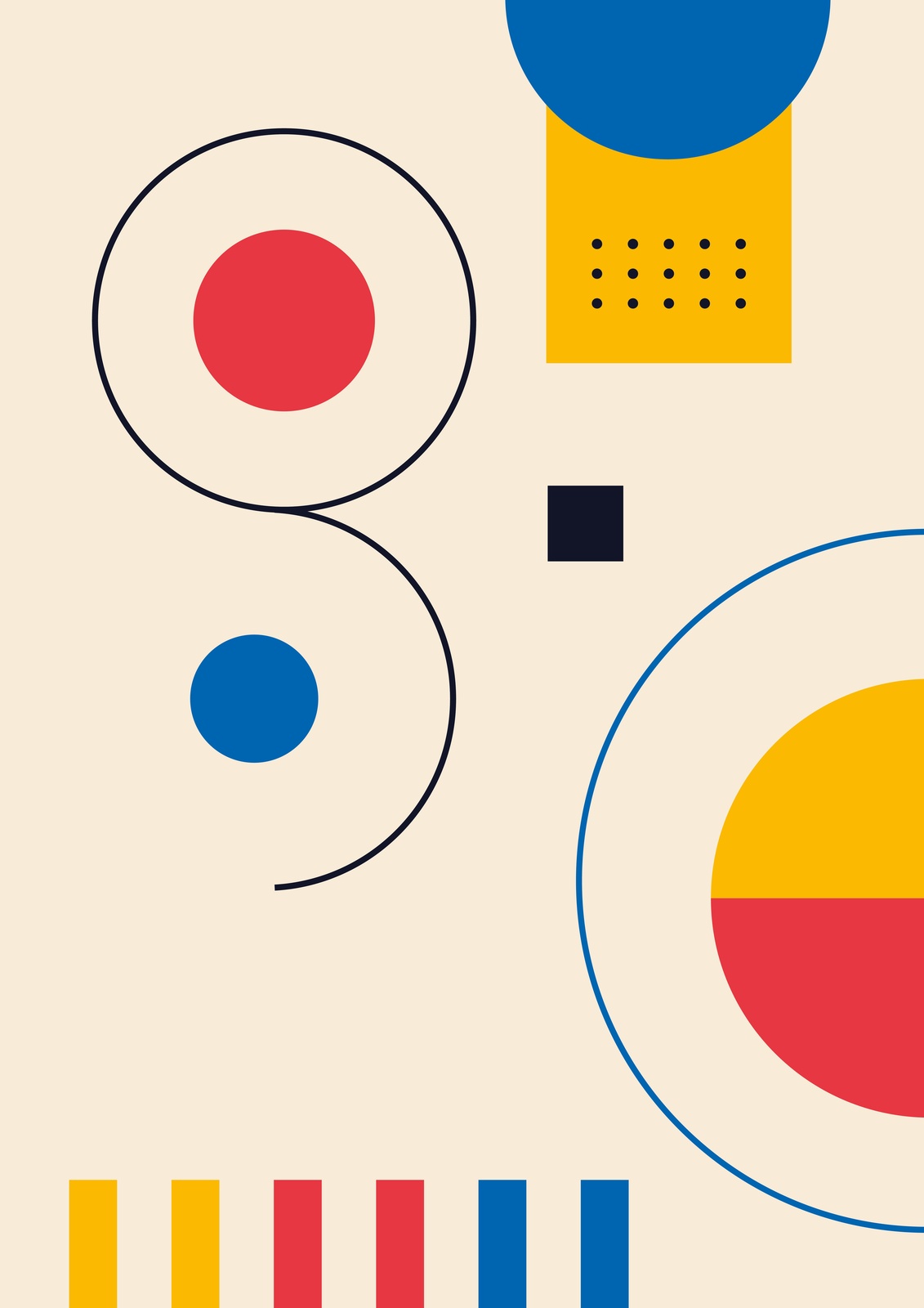 Geometric Abstract Art Wall Art