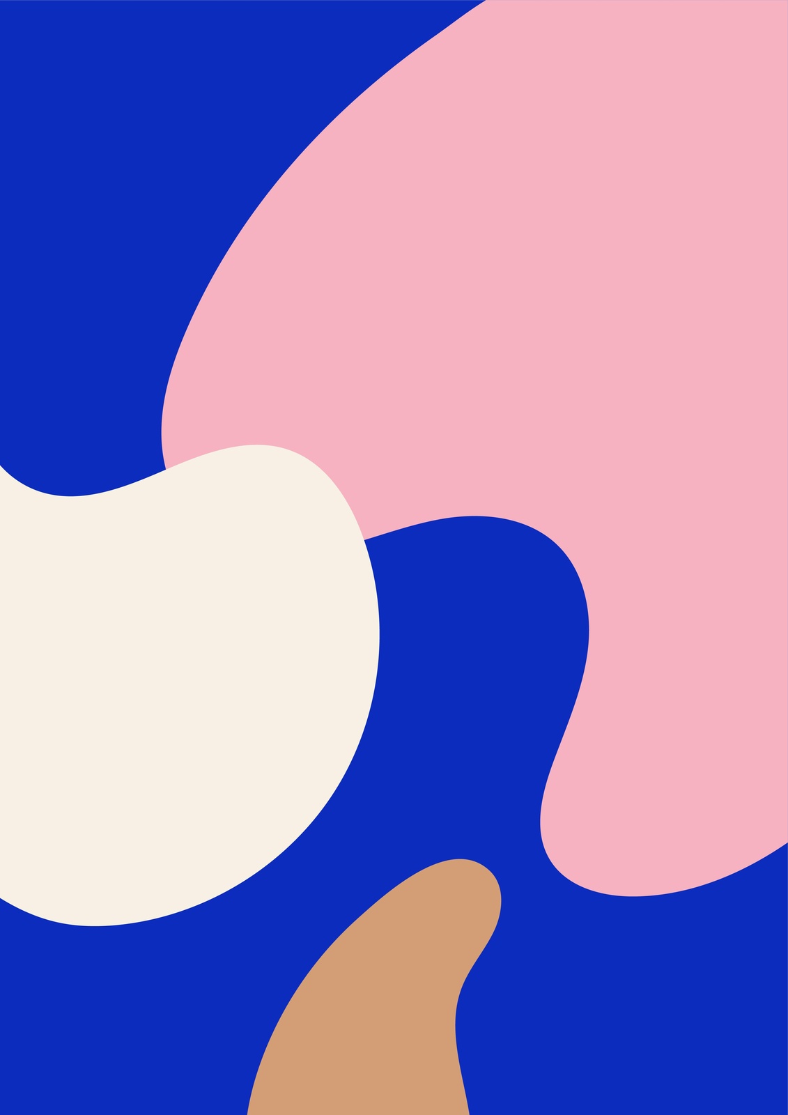 Vibrant Abstract Shapes Wall Art