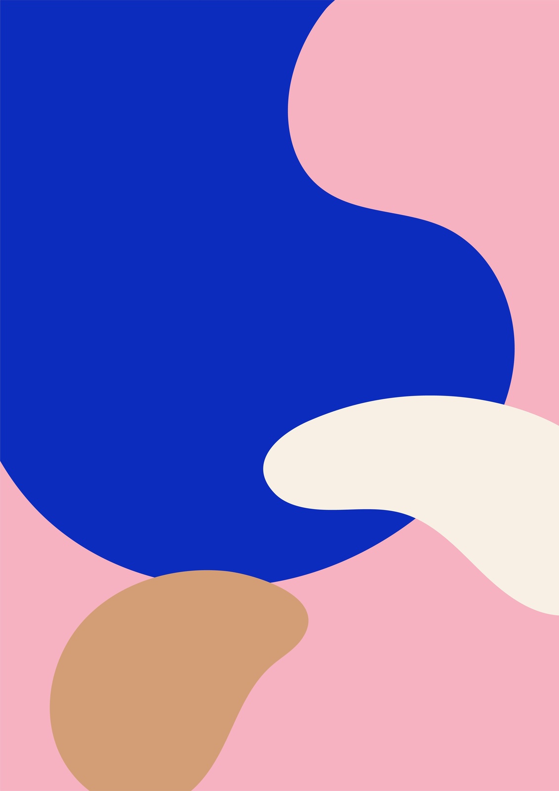 Abstract Wave Mid-Century Modern Wall Art