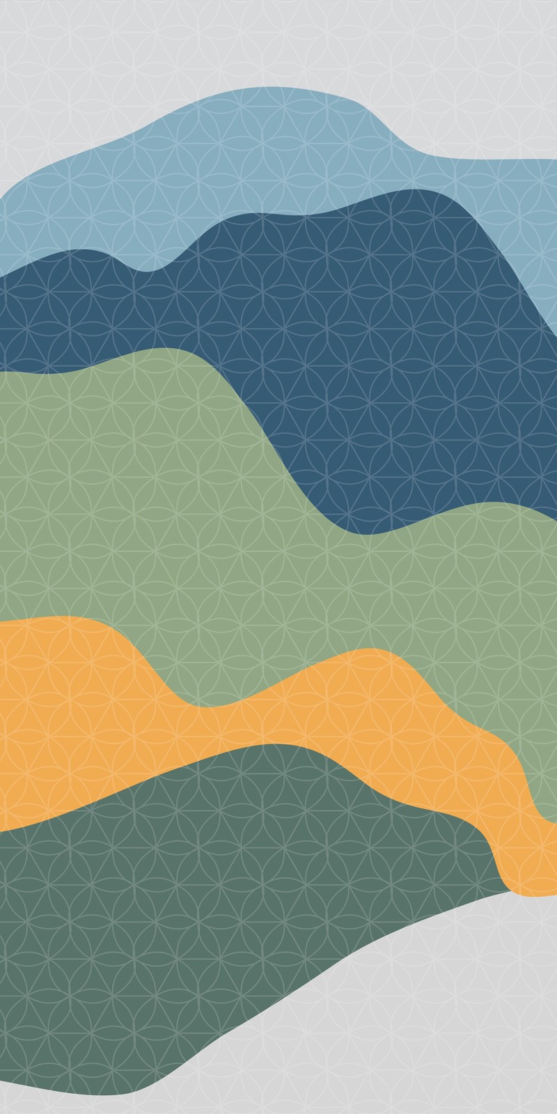 Abstract Serenity Landscape Wall Art