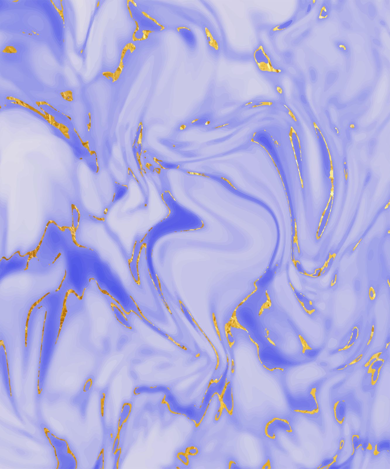 Lavender Gold Swirl Marble Wall Art
