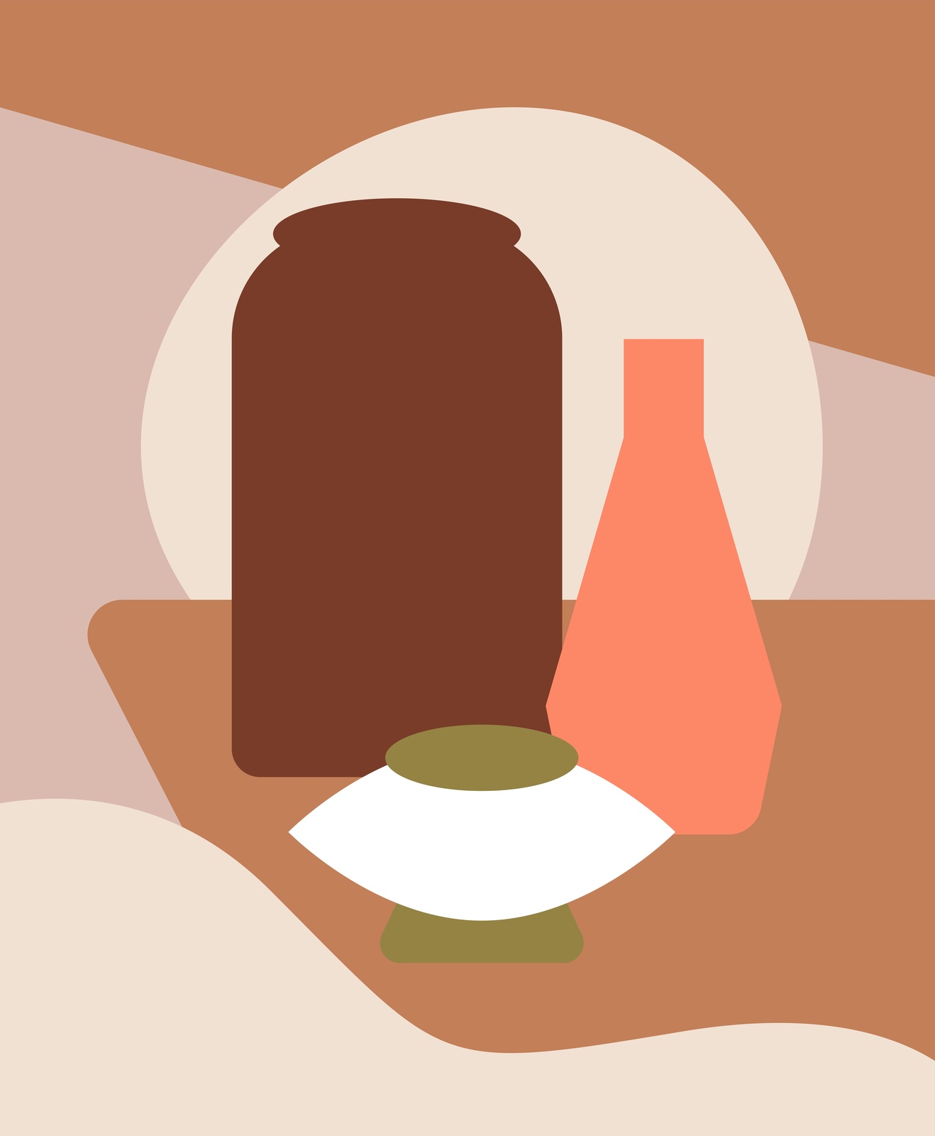 Abstract Still Life Wall Art