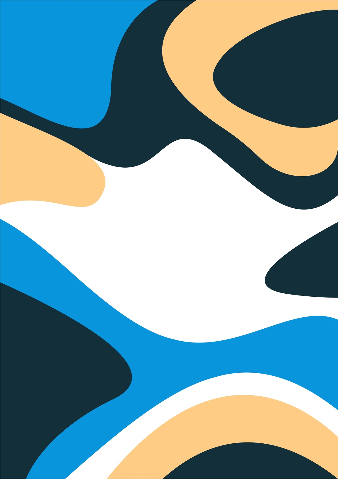 Abstract Wave Modern Art Wall Art