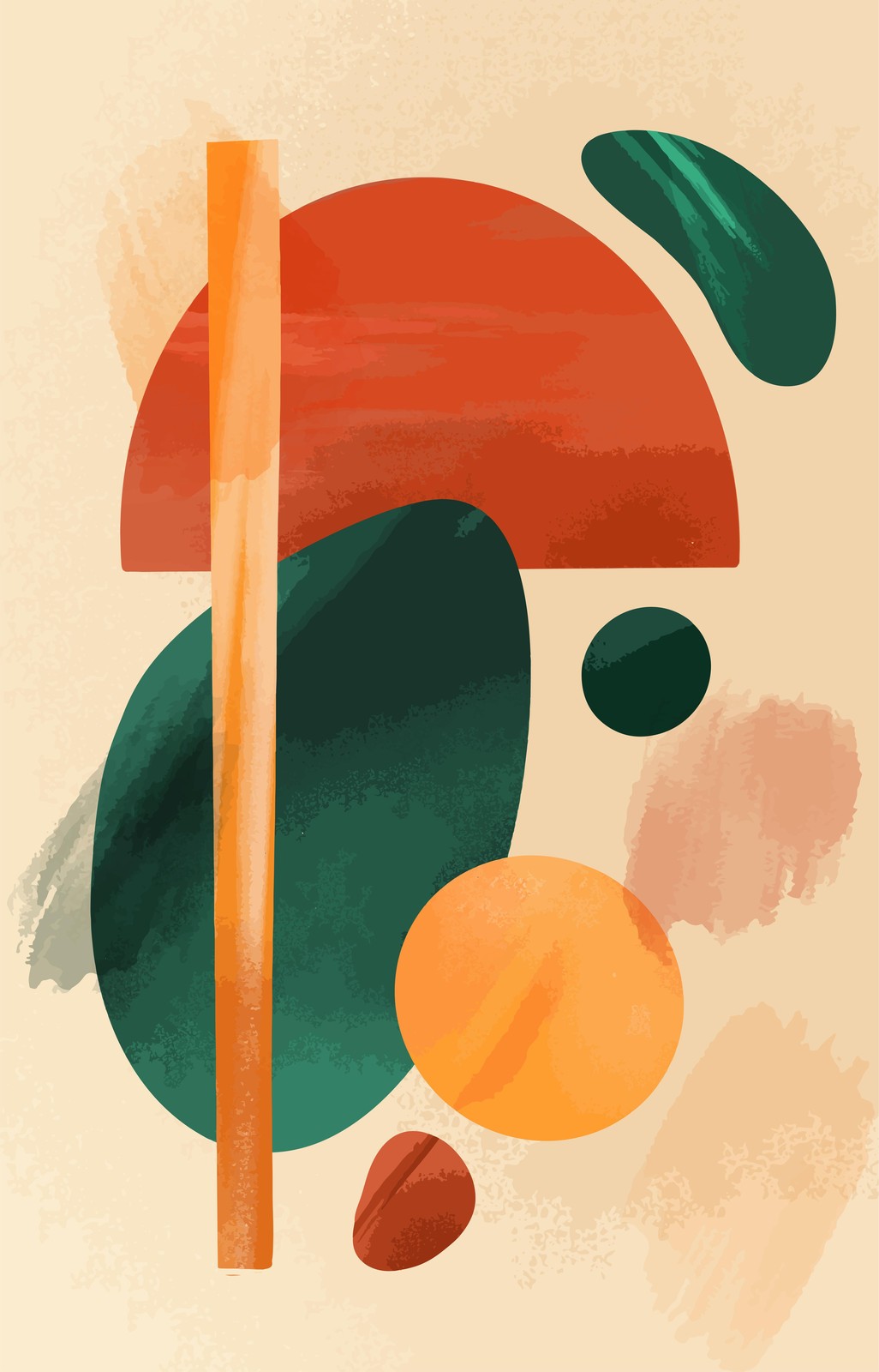 Modern Abstract Geometric Wall Art