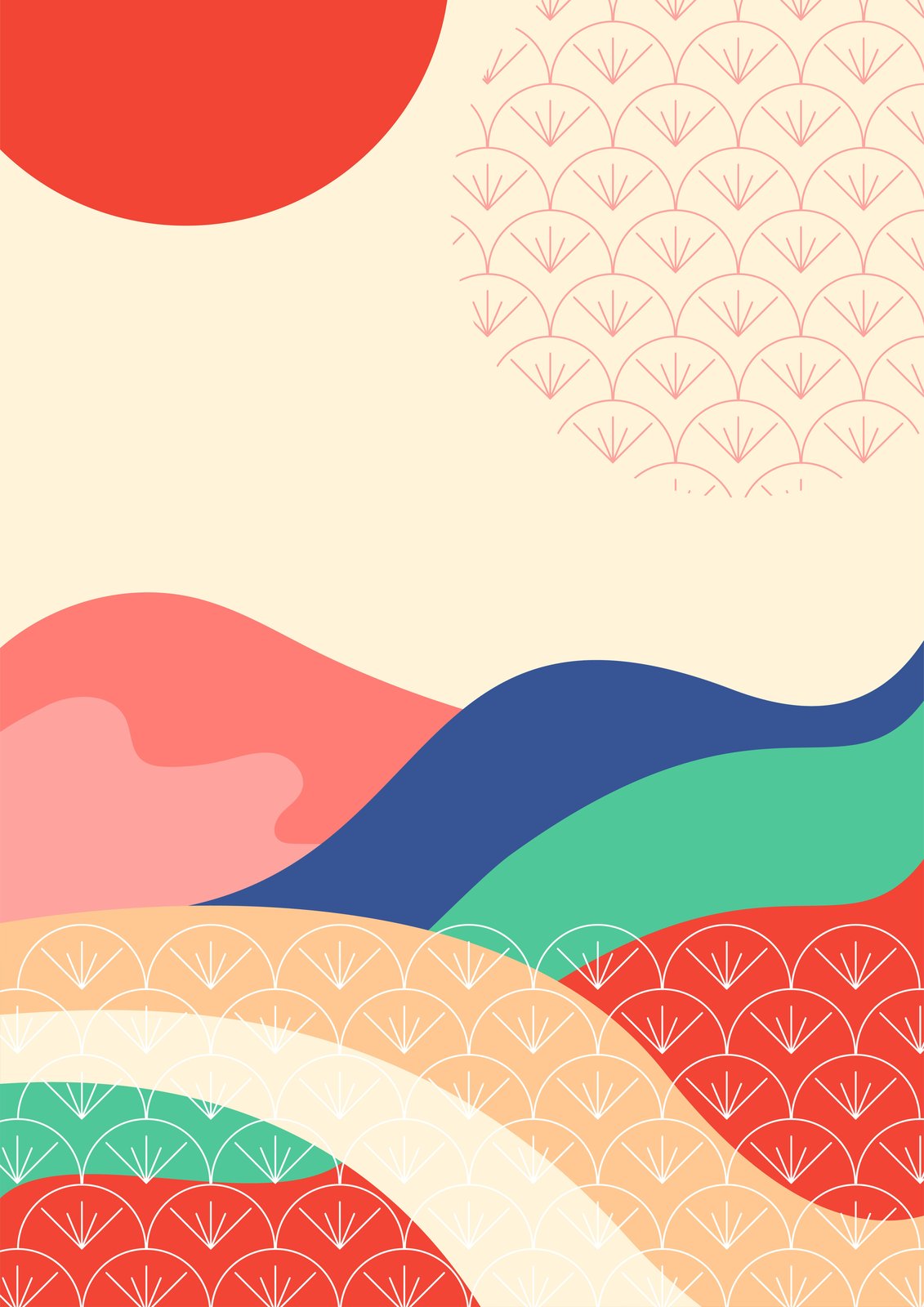 Modern Abstract Landscape Wall Art