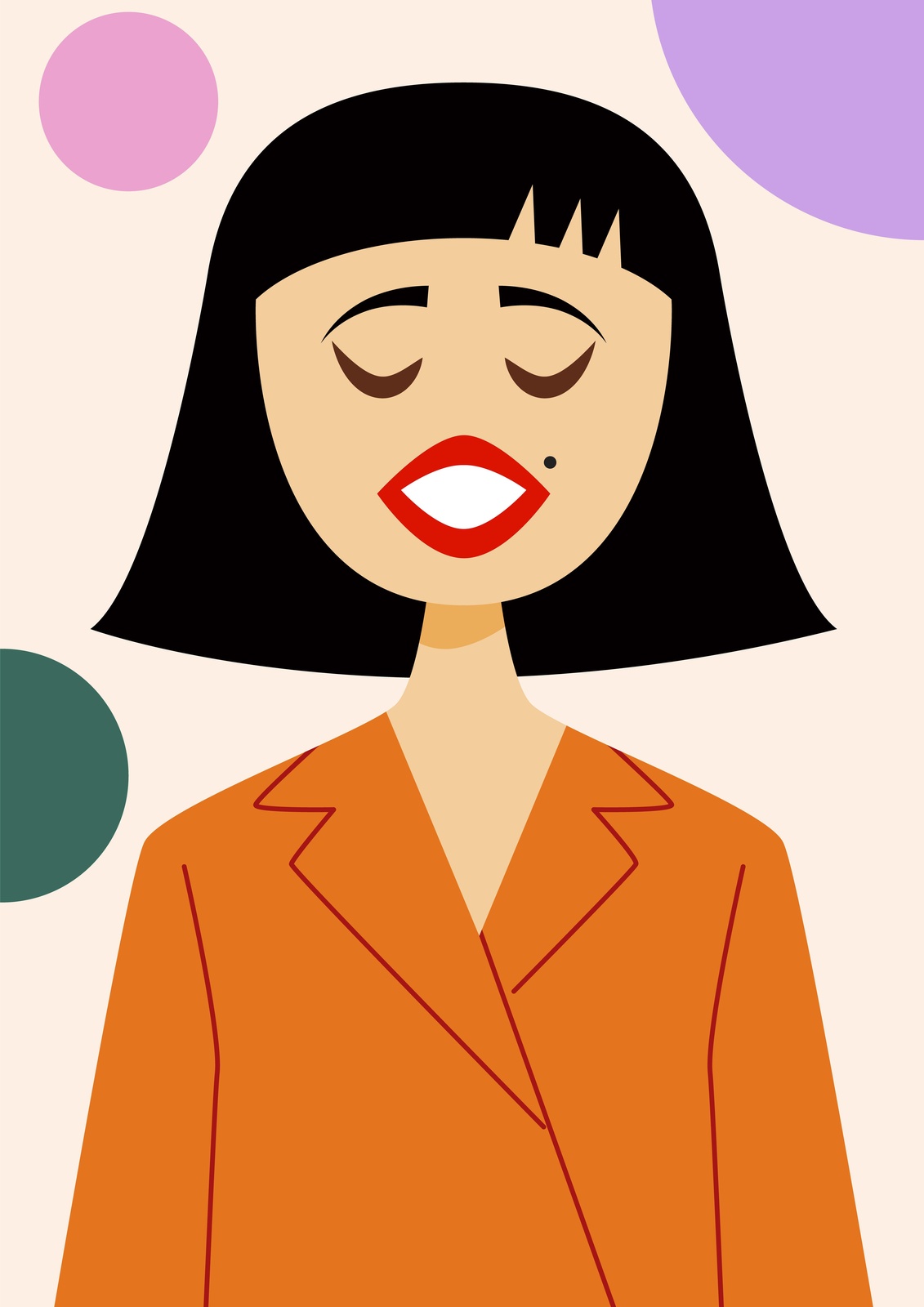 Bold Portrait Art Wall Art